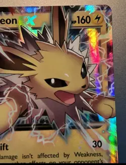 Pokemon Jolteon EX Full Art Holo Card 28/83 Ultra Rare pack fresh gem mint 10 💎 - Image 4