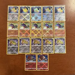 Pokemon TCG 17 Card Lot Radiants Sword & Shield NM - Image 1