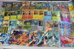 Pokemon TCG Lot Of 36 Cards: EX Mix Sets, Promos, Full Arts, Mid Era, Pokeballs - Image 1
