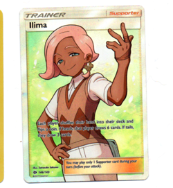 Ilima - 146/149 - Full Art Ultra Rare Sun & Moon Set - Pokemon Card - VLP - Image 1