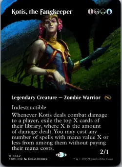 Kotis, the Fangkeeper (Borderless) R Tarkir: Dragonstorm 362 MP - Image 1