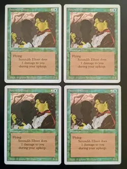 MTG | 4 x Serendib Efreet | Revised Edition | Magic The Gathering | Playset - Image 1