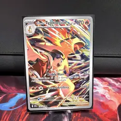 Pokemon Ethan's Typhlosion Illustration Destined Rivals Series, IR 190/182 - Image 1