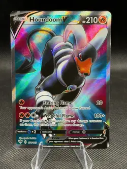 Houndoom V (Full Art) 178/189 - Pokemon TCG Swsh03: Darkness Ablaze - Image 1