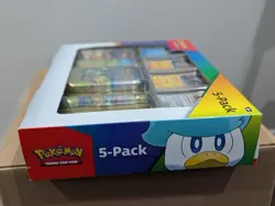 Pokemon Paldea Friends Mini Tin 5 Pack Sealed Costco Exclusive 10 Packs - Image 3
