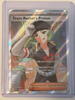 Team Rocket’s Proton 227/182 Destined Rivals Ultra Rare NM Pokemon TCG - Image 1