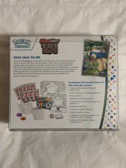 Pokemon TCG: S&V 151 Elite Trainer Box w/ Plastic Display Case - Image 2