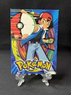 2001 Topps Pokemon TV Animation Edition Ash Ketchum Johto Series 1 Checklist - Image 1