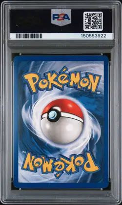1999 POKEMON GAME #10 MEWTWO-HOLO PSA 8 - Image 2