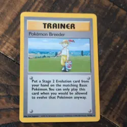 Pokemon Breeder - 76/102 Base Set - Pokemon TCG - 1999 - NM - Image 1