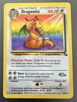 Pokemon Dragonite, Dark Dragonite, Dragonair, Dark Dragonair, Dratini (Non-Holo) - Image 2