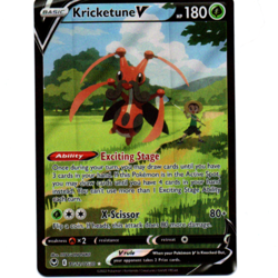 Kricketune V TG12/TG30 Holo Ultra Rare - Pokemon Silver Tempest: Trainer Gallery - Image 1