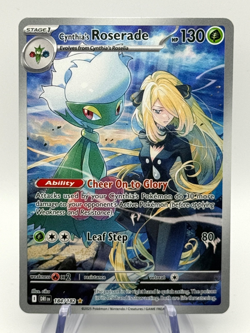 2025 Pokemon Cynthia's Roserade 184/182 Destined Rivals Holo - Image 1