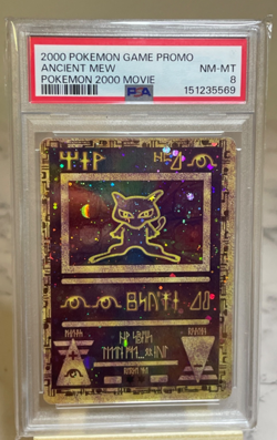 Ancient Mew Pokemon 2000 Movie Promo PSA 8 - Image 1