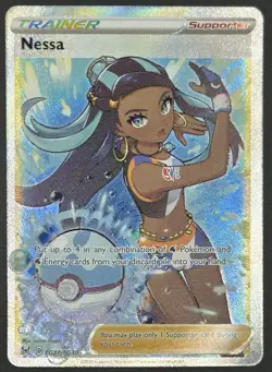 Pokemon TCG Nessa TG27/TG30 Swsh11: Lost Origin Trainer Gallery Holo - Image 1
