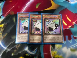 YuGiOh Marshmao yummy Secret Rare DOOD Playset (x3) - Image 1
