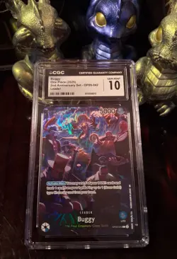 ✨2025 One Piece 2nd Anniversary Buggy LEADER ~ CGC / PSA 10 ~ OP09-042 ✨ - Image 3