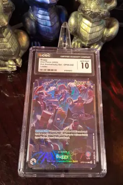 ✨2025 One Piece 2nd Anniversary Buggy LEADER ~ CGC / PSA 10 ~ OP09-042 ✨ - Image 4