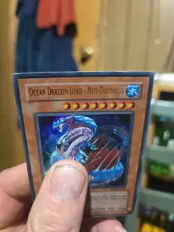 Yu-Gi-Oh Ocean Dragon Lord Neo-Daedalus SD4-EN001 Ultra Rare 1st Ed NM - Image 3