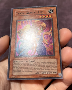 Toon Gemini Elf - DL6-EN001 Super Rare - Duelist League Yugioh Card - Image 3