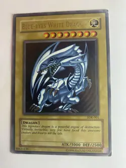 Yu-Gi-Oh Blue-Eyes White Dragon SDK-001 Ultra Rare Unlimited - Image 1