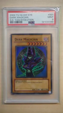 2002 Yu-Gi-Oh! Dark Magician SYE-001 Starter Deck: Yugi Evolution, PSA 9 MINT! - Image 1