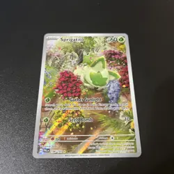 Pokemon TCG Sprigatito Holo Card Scarlet & Violet Paldea Evolved 196/193 - Image 4