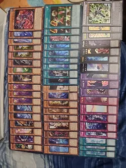 Yugioh 53 Card Horus Lightsworn Tearlament Deck Core Reinoheart Kashtira Beast - Image 1