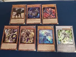 Yugioh 53 Card Horus Lightsworn Tearlament Deck Core Reinoheart Kashtira Beast - Image 2