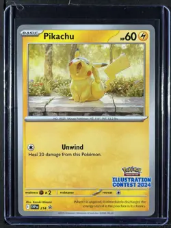 Pikachu #214 SV: Scarlet & Violet Promo Cards 250001 - Image 1