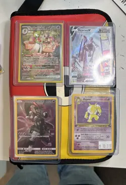 Pokemon binder (RARE CARDS) contact me for conditions of some cards - Image 1