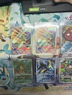 Pokemon 11 Card Illustration IR Lot Bulk S&V Mega Evolution Hydrate Shuckle #2 - Image 2