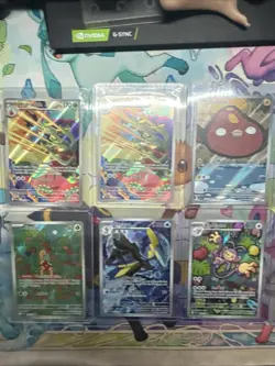 Pokemon 11 Card Illustration IR Lot Bulk S&V Mega Evolution Hydrate Shuckle #2 - Image 3