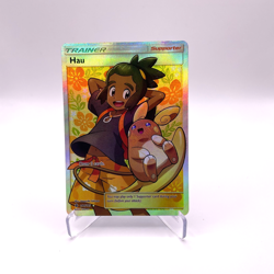 Pokemon TCG Hau 144/145 Full Art Ultra Rare SM Guardians Rising Trainer Card NM - Image 4