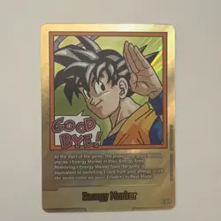 Energy Marker E-83 Gold Manga Booster 02 Dragon Ball Card English - Image 1