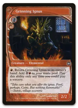 Grinning Ignus #116 (LP) Future Sight FUT Magic MTG - Image 1