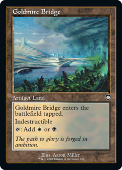 GOLDMIRE BRIDGE mtg NM-M The Brothers War Commander Common Retro Frame - Image 1