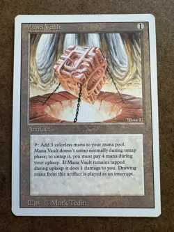 MTG: Revised - Mana Vault NM - Image 1