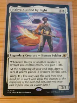 MTG Haliya, Guided by Light 0019 Edge of Eternities M/NM Free UK P&P - Image 1