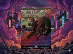 Settle the Wreckage | Foil | Ninja Turtles | Secret Lair Drop | MTG | SLD 2372 - Image 1
