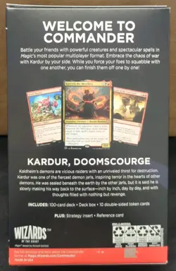 MtG: Starter Commander Deck - Chaos Incarnate Brand New Sealed - Image 2