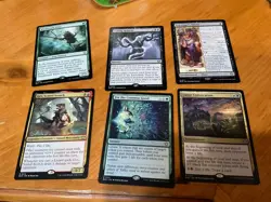 6x mtg mix lot rare mythic foils #38 - Image 1