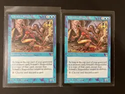 2 x VOLRATH'S SHAPESHIFTER Stronghold Magic the Gathering RESERVED LIST MTG Blue - Image 1