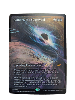Sothera the Supervoid Showcase Foil. Edge of Eternities. #360. - Image 1