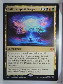 Call the Spirit Dragons - M174 - MTG - Tarkir: Dragonstorm (TDM) - Image 1
