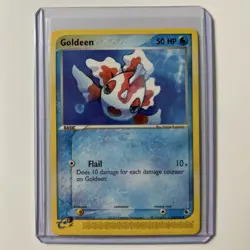 Goldeen 55/109 Common EX Ruby & Sapphire Pokemon Card 2003 NM-Mint - Image 1