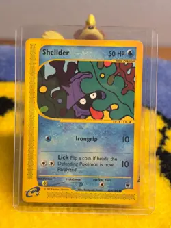 Shellder 129/165 - Expedition Base Set - Vintage 2002 Pokemon e-Reader Common - Image 1