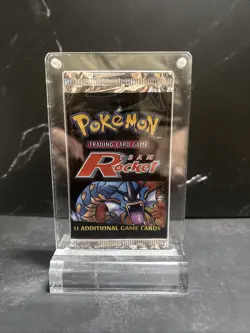 Pokemon Wizards Of The Coast TCG Team Rocket Booster Pack - Image 1