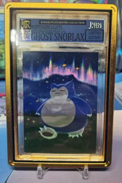 Jerrski Pokemon Card Ghost Snorlax 1 Of 1 1/1 Exclusive - Image 1