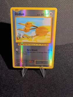 Doduo 69/108 Reverse Holo Common Evolutions Pokemon Moderately Played - Image 3
